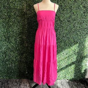 Boture Pink Maxi Dress Size L